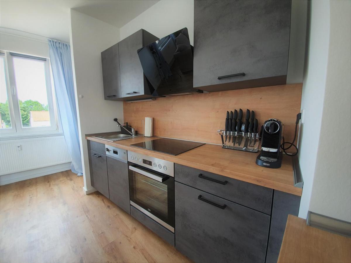 Pb Ferienwohnungen - Fewo 5 - Stilvoll Eingerichtetes Studio Im Herzen Senftenbergs Exteriér fotografie